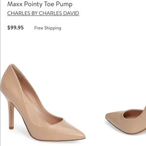 Charles by Charles David nude pumps 8M
